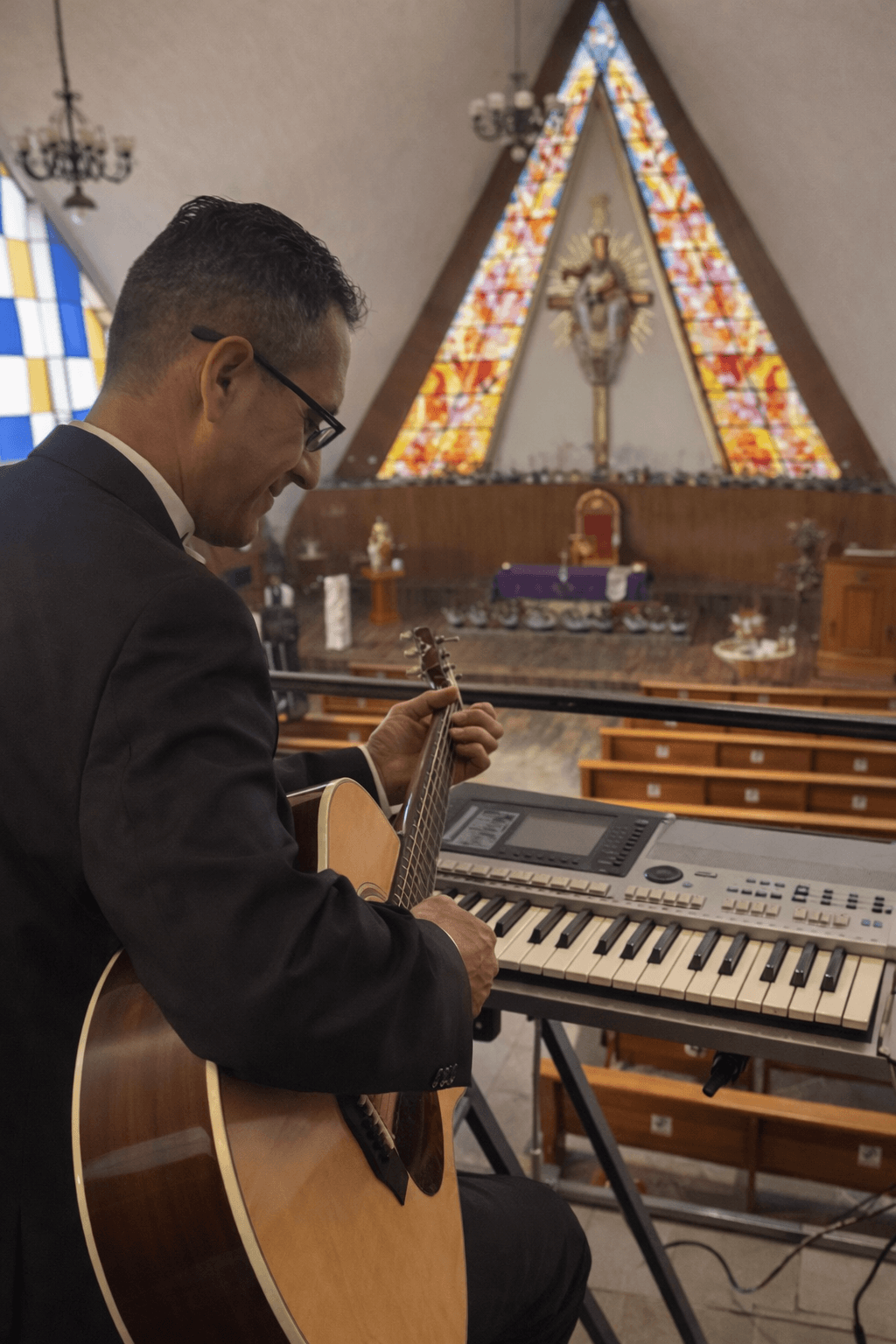 Acompañamiento coral católico